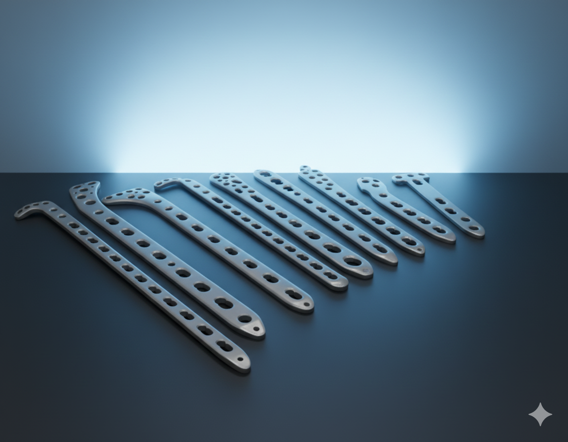 Titanyum Medikal Omurga İmplantı